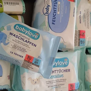 Feuchttücher für die sanfte Pflege