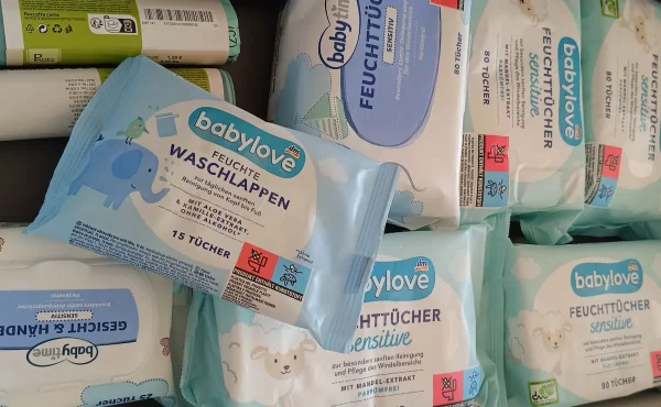 Feuchttücher für die sanfte Pflege