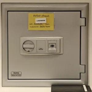 Neuer Safe für unser Büro