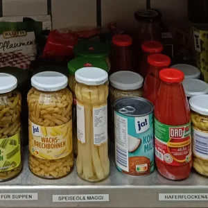 Wunschvorräte für unsere Gäste
