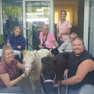 Ein tierischer Moment mit vielen Streicheleinheiten
